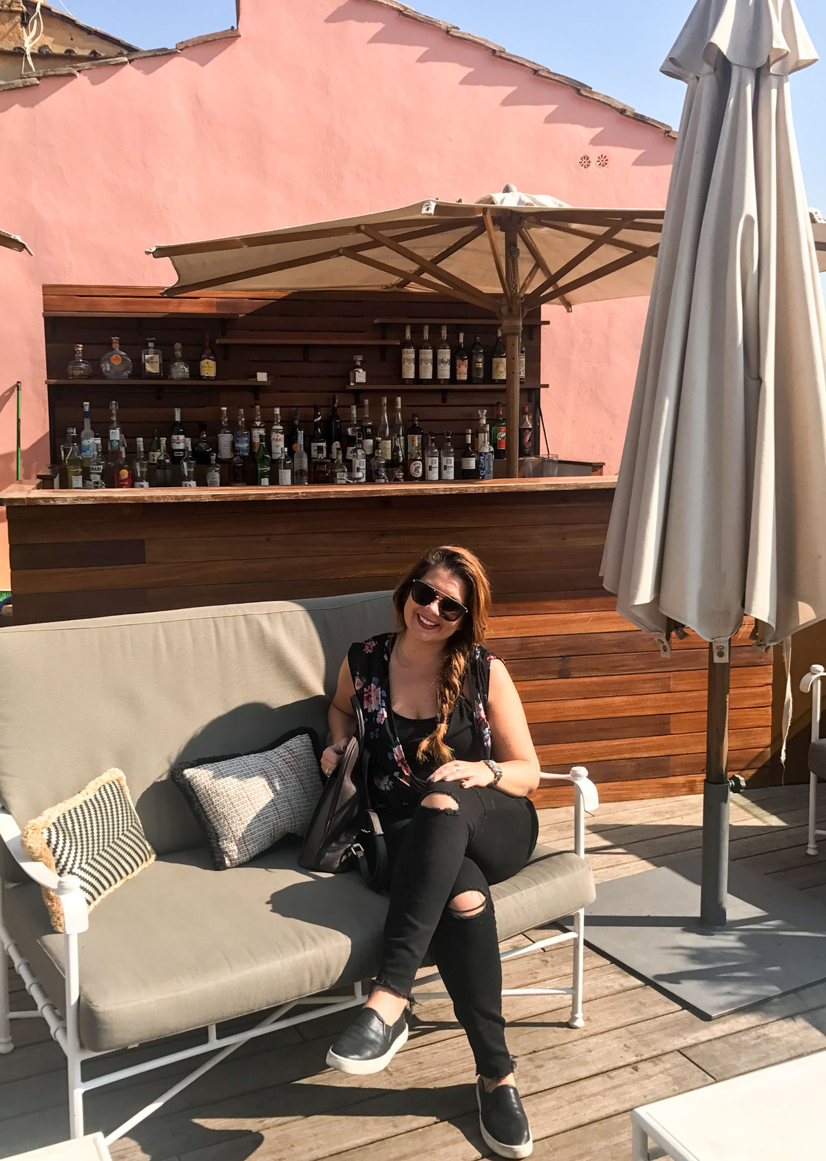 Rooftop Bar at The Domo in Rome, Italy