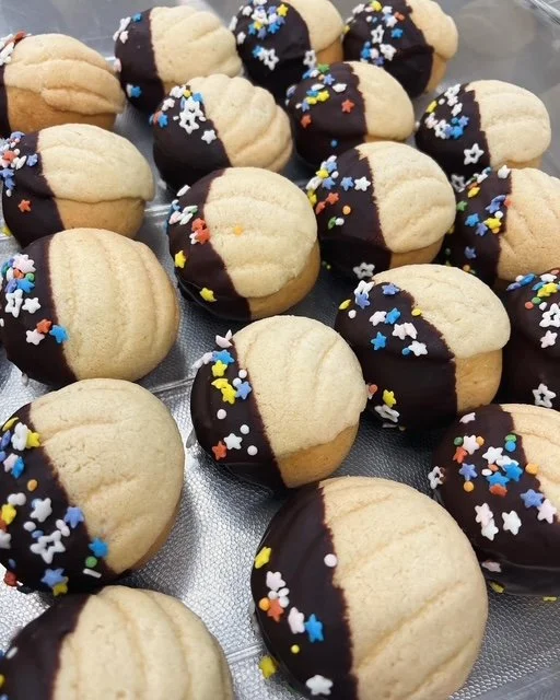 Mini Chocolate Dipped Concha $3.00 each