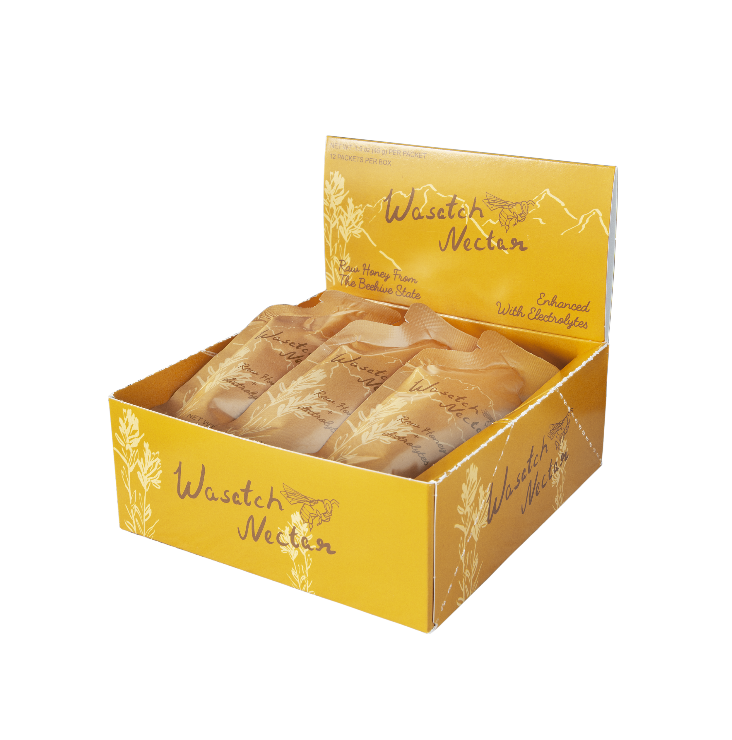 Utah Raw Honey on-the-go Packet 12 count
