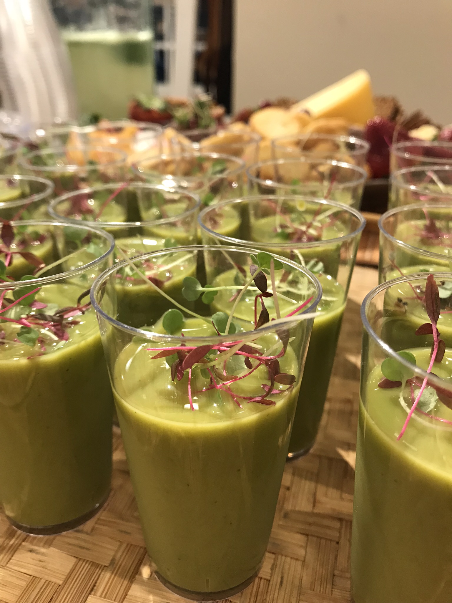 Spring Pea &amp; Mint Cold Bisque