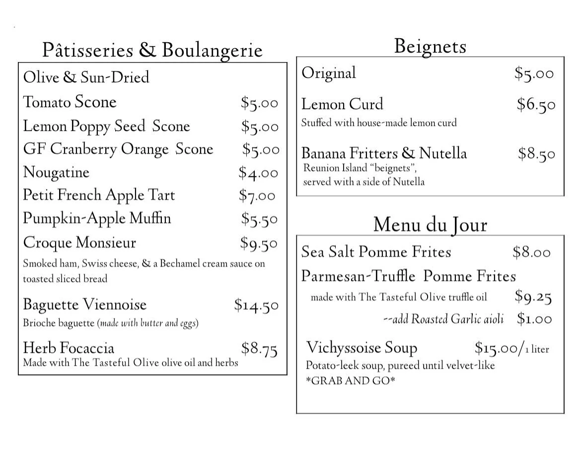 It&rsquo;s going to be a beautiful saturday at the @opfarmersmarket !  Come and see us for our last market day of the year! We have GRAB AND GO potato-leek soup, focaccia, baguette, PUMPKIN-APPLE MUFFINS, and fresh Banana Fritters (Reunion Island bei