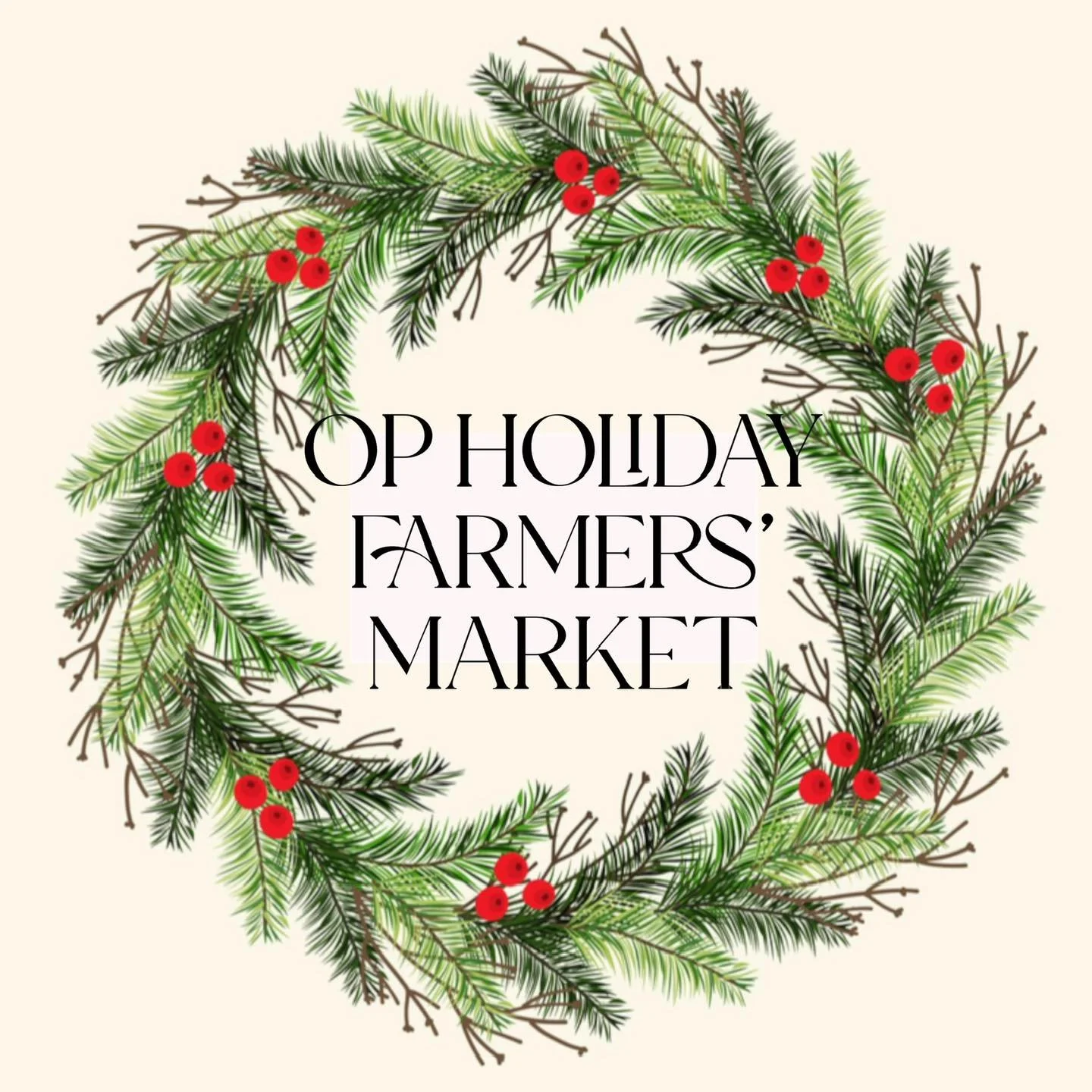 The Overland Park HOLIDAY MARKET is quickly approaching and we have so many holiday gifts and specialties for you to take home! Come and see us THIS SATURDAY 12/7 at the opfarmersmarket from 8am-12pm. This will be our last market of the year! 🎄🍾🥂