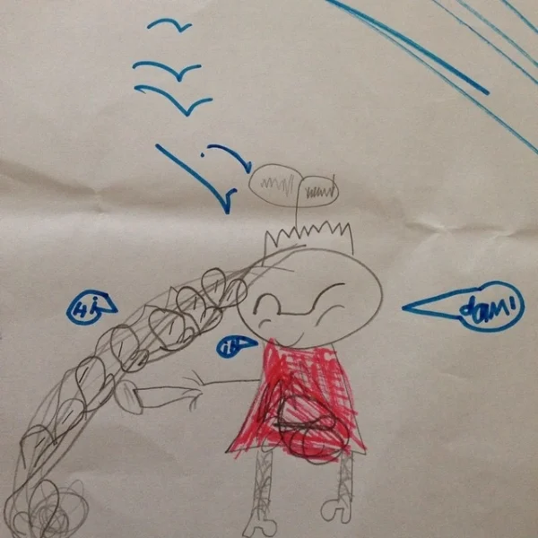 How do you manage your children's anger? We started an art angry wall and encourage kids to draw it out. The angry emotions subside and they have self soothed quite quickly, generally in less than a minute. Drawing it out also helps them to name their emotions.