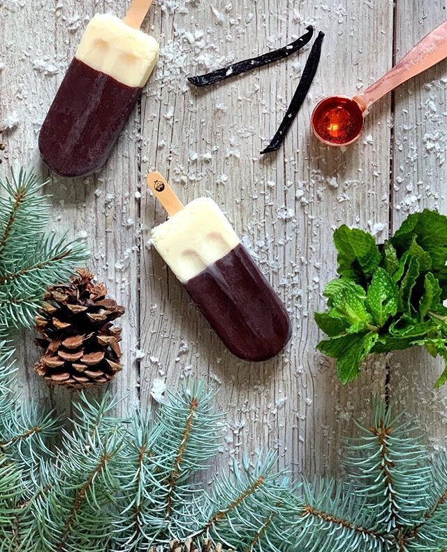 Vanilla + Mint + Chocolate. Name a better combination 😋🍫🌿 #JonnyPops