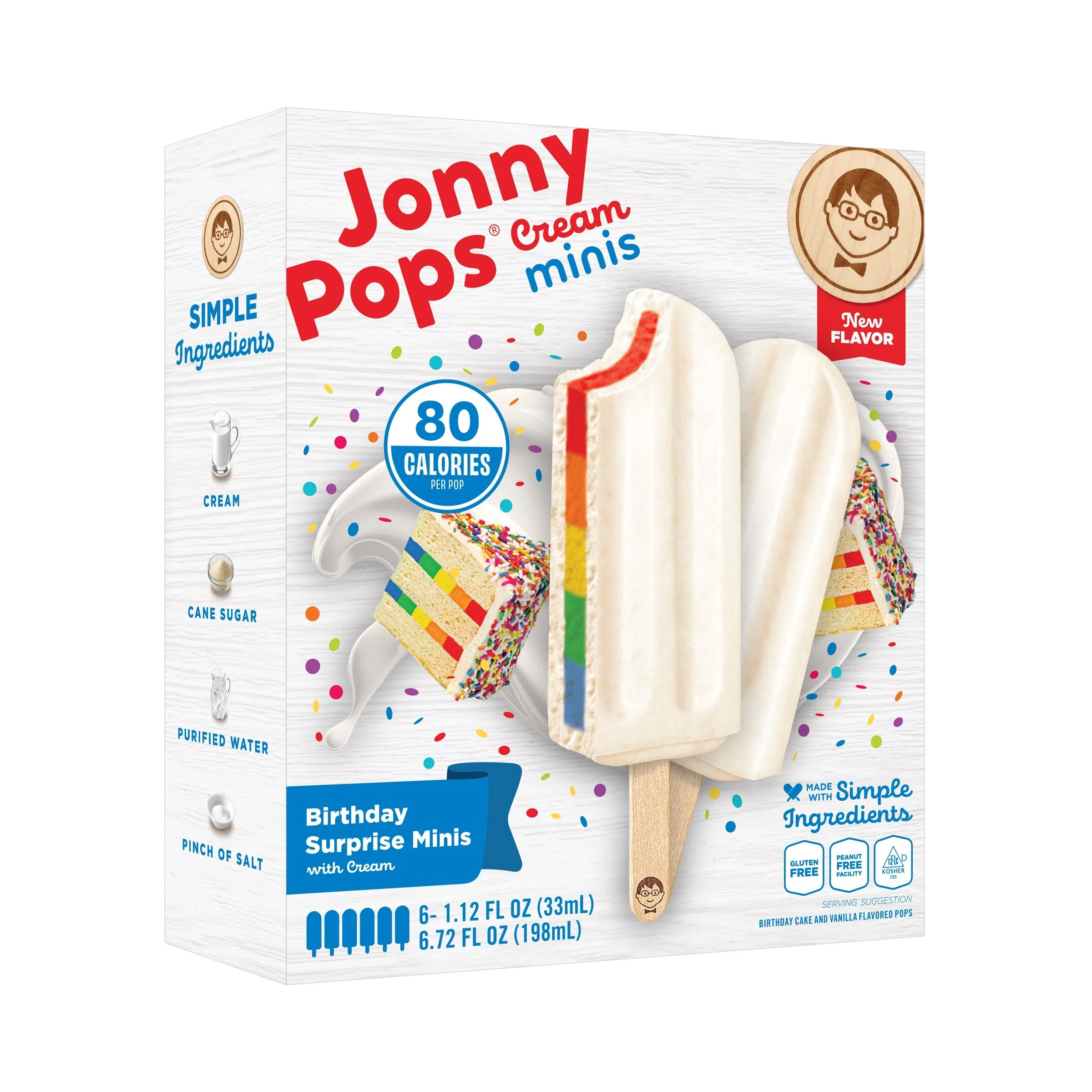 JonnyPops adds mini cream pop flavors