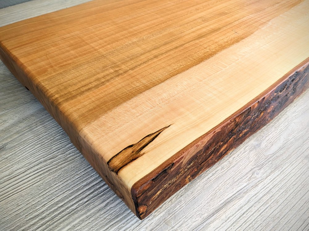 Maple - Cutting Board - Solid Slab - Live Edge