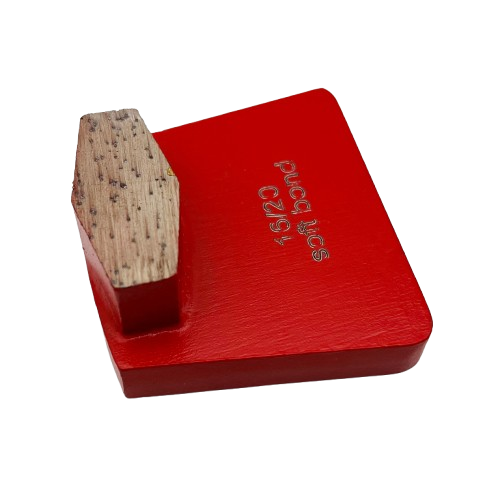 Grinding Shoes 1T Red 16/20 Grit Soft Bond