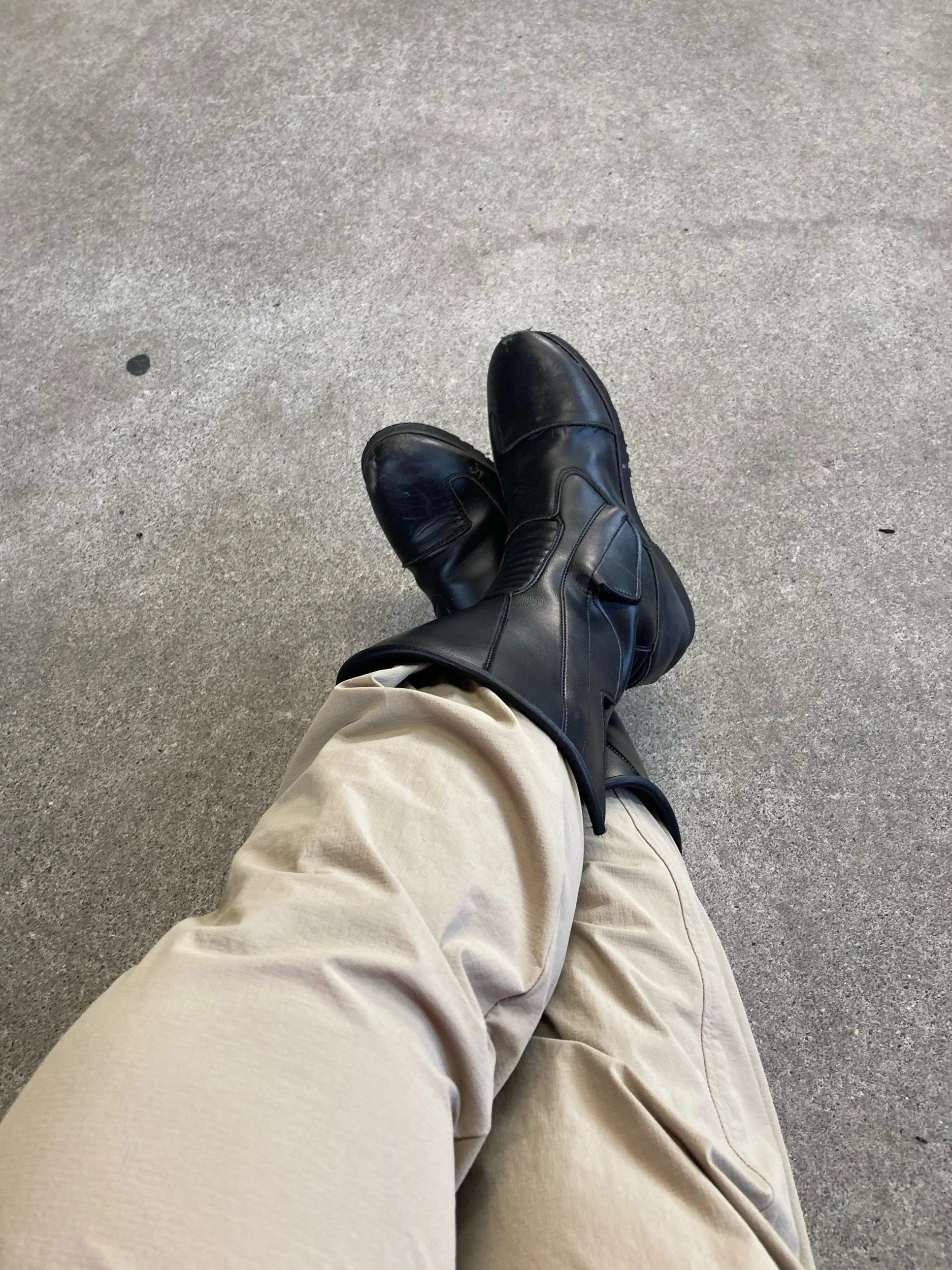 Slaloming in the Rain and Brain Fog