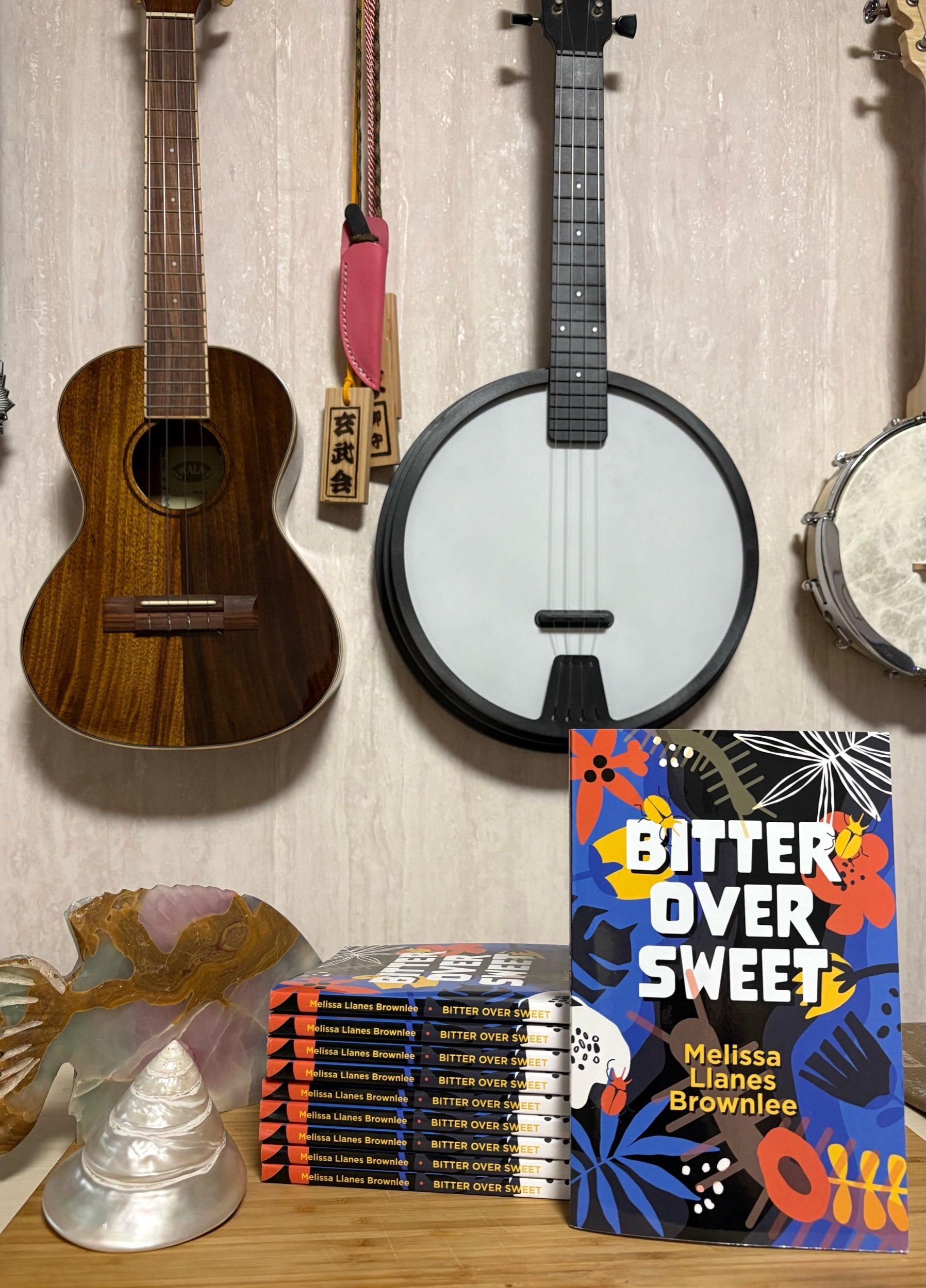 MY AUTHOR COPIES, Bitter over Sweet in The Writer's Chronicle with a Prompt, and Lit Nam Open Mic