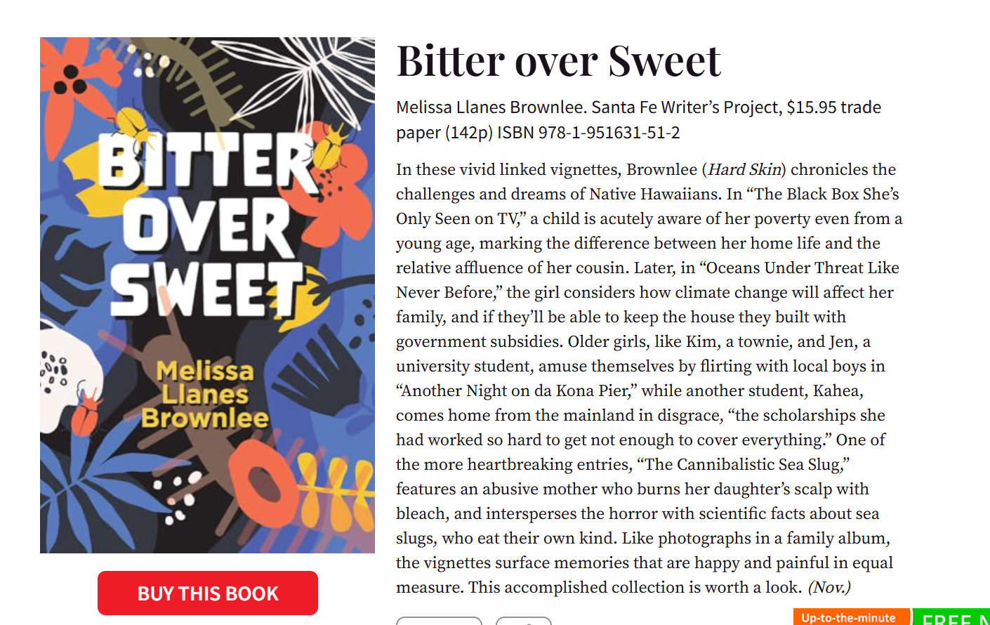 Publishers Weekly Review, CLMP's Fiction of 2025 List and Best Microfiction Nom from Claudine