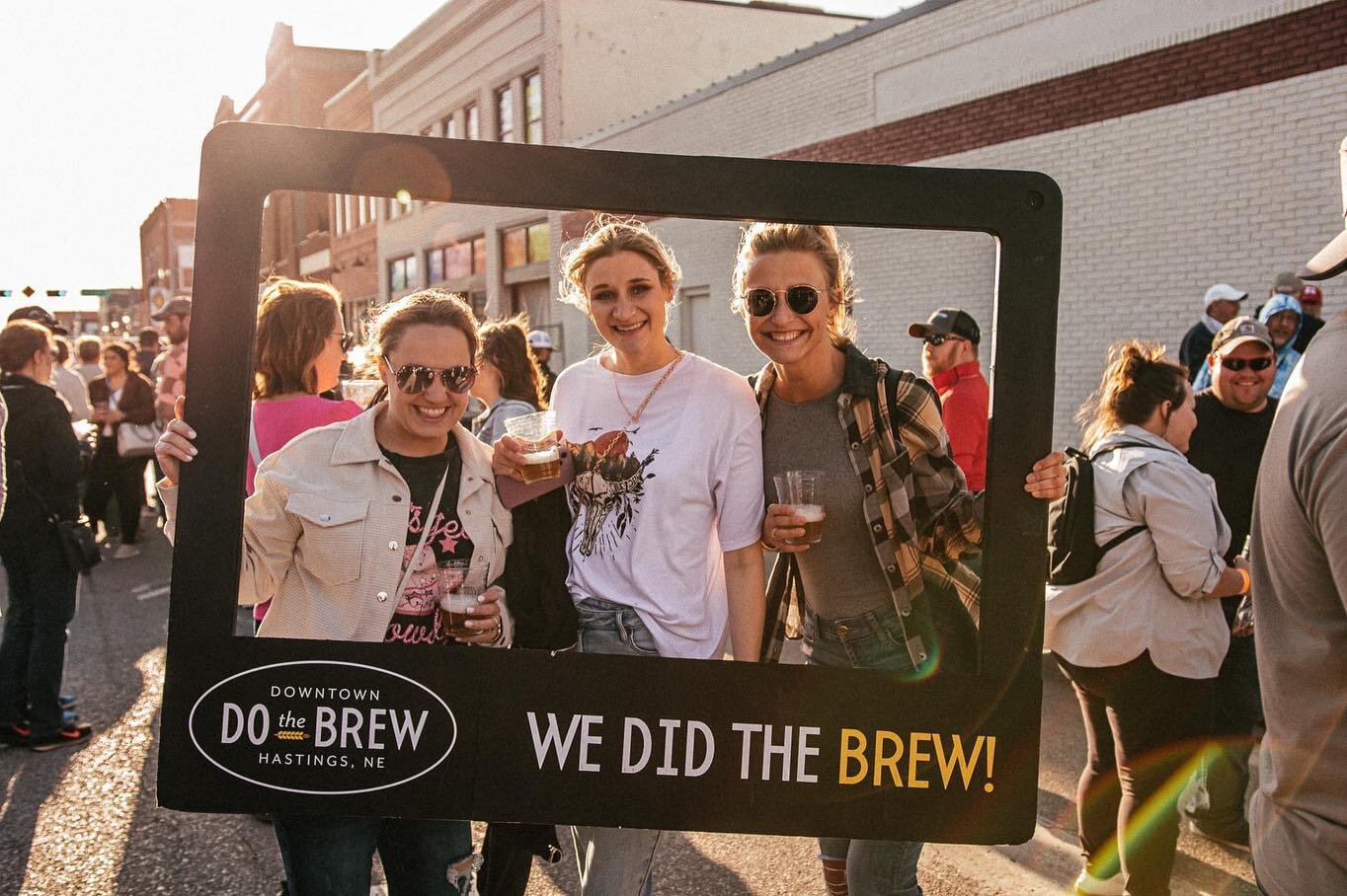 THANK YOU THANK YOU!🍻

Year 11 of Downtown &quot;Do the Brew&quot; may be one of the best, yet! The weather. The people. The brewers from all over the state of Nebraska. THANK YOU! We will chalk this year up as a success.

See you Saturday, April 27