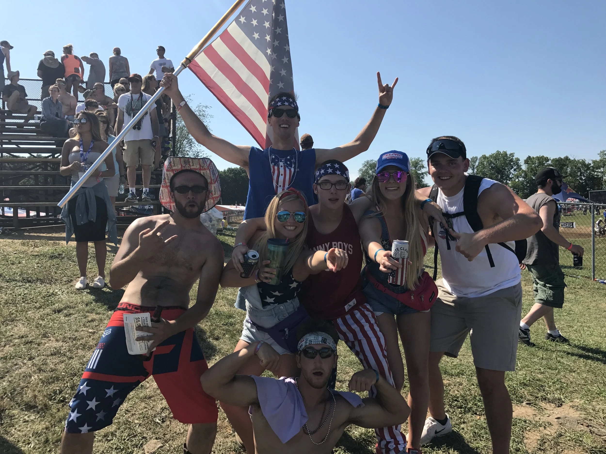 The fans at Red Bud are some of the best in the world and they were all too excited to cheer on Henry!