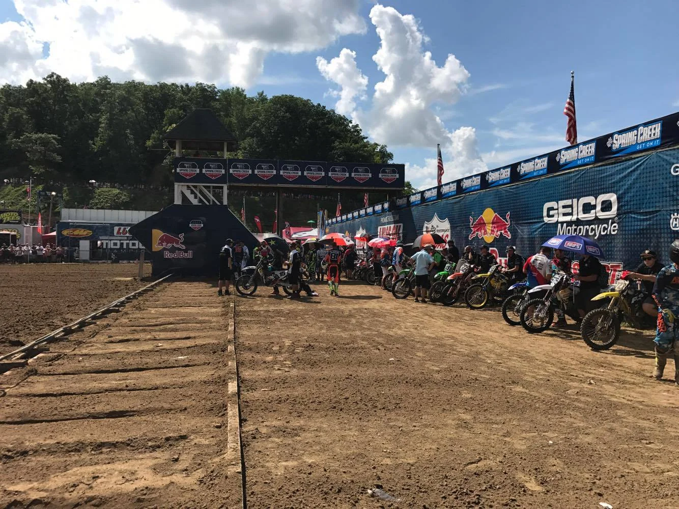 Spring Creek has one of the most iconic starts out of any tack on the circuit. Riders can really get some incredible speeds going into the deeply tilled right hand sweeper. If you can get to the Spring Creek facility, it will definitely be worth the trip!