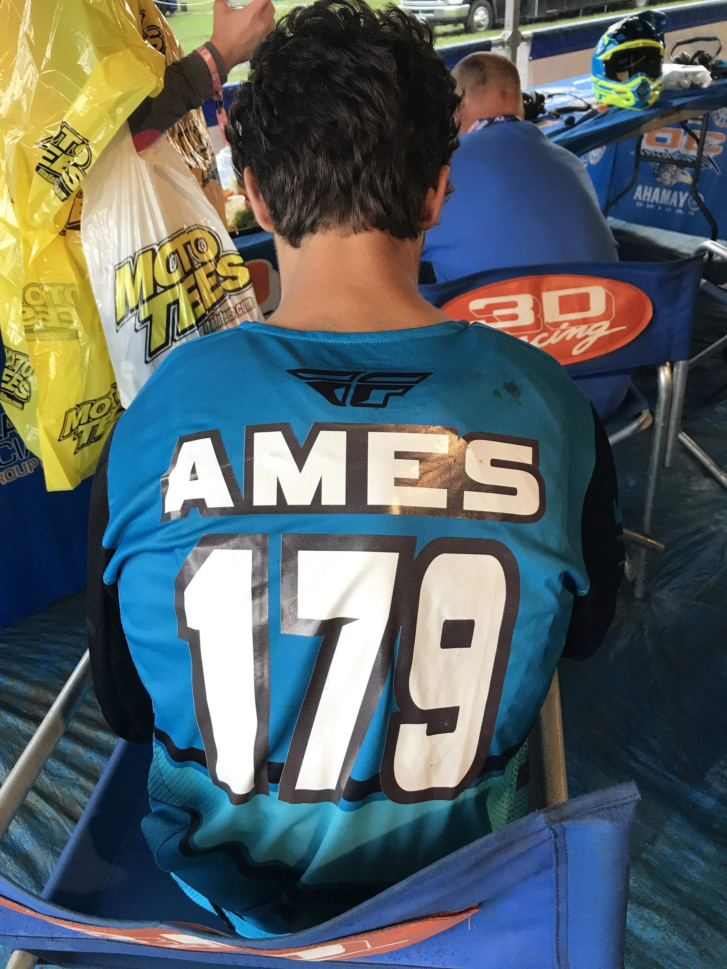 Rookie rider Jon Ames made his debut with the Savij racing team at Unadilla and was looking to build some confidence and get used to the new machine.