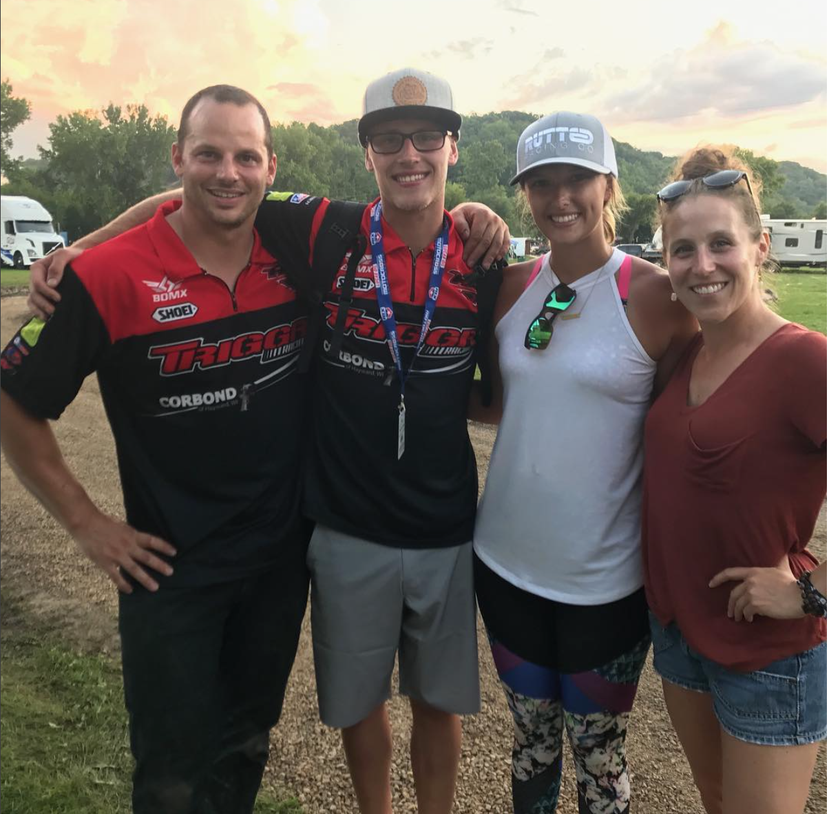 Last year Nicole was able to work with privateer hero Henry Miller and use her expertise in Yoga to get him stretched out and primed before each Pro race.