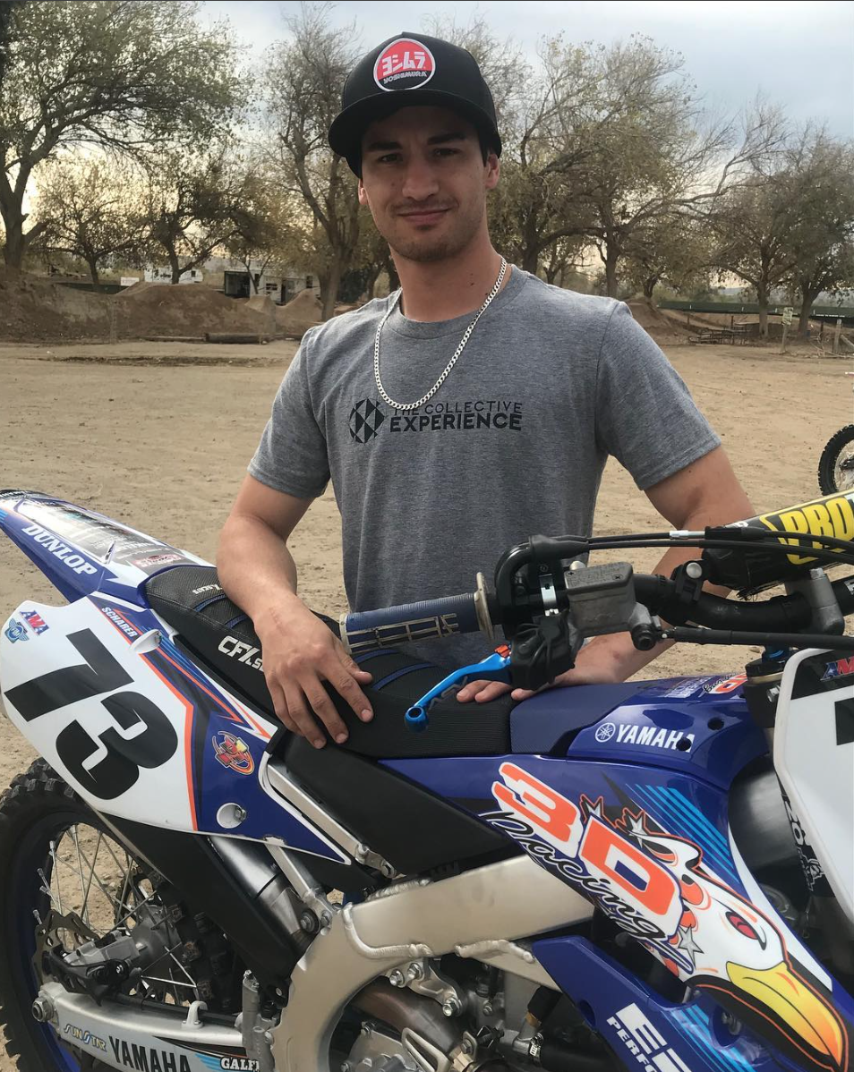 TCE rider Brandon has had a successful past couple of seasons, each of which he has had Falan in his corner 24/7.