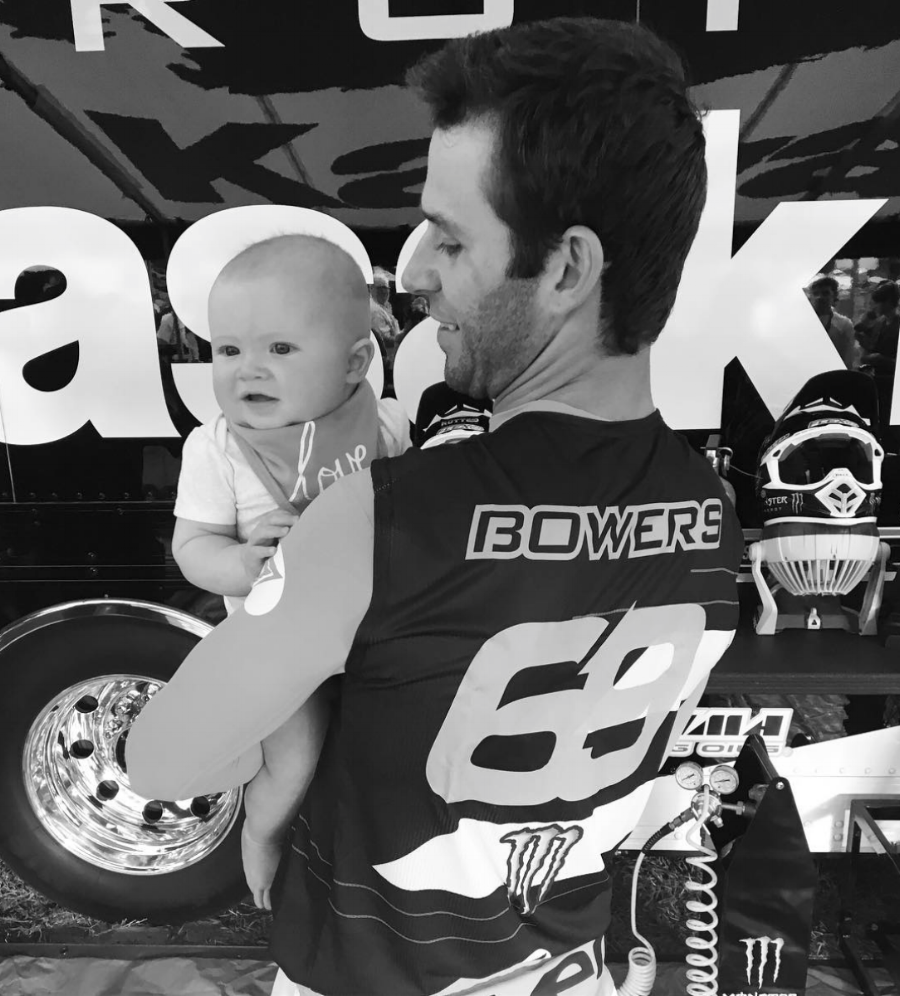 Tyler spends a lot of time with his family during week to keep things relaxed and to enjoy life. Unlike most racers, Tyler has things figured out regarding his home life and race life. Bradi and Max are never too far away at the races and can usually be found under the tent with Tyler.