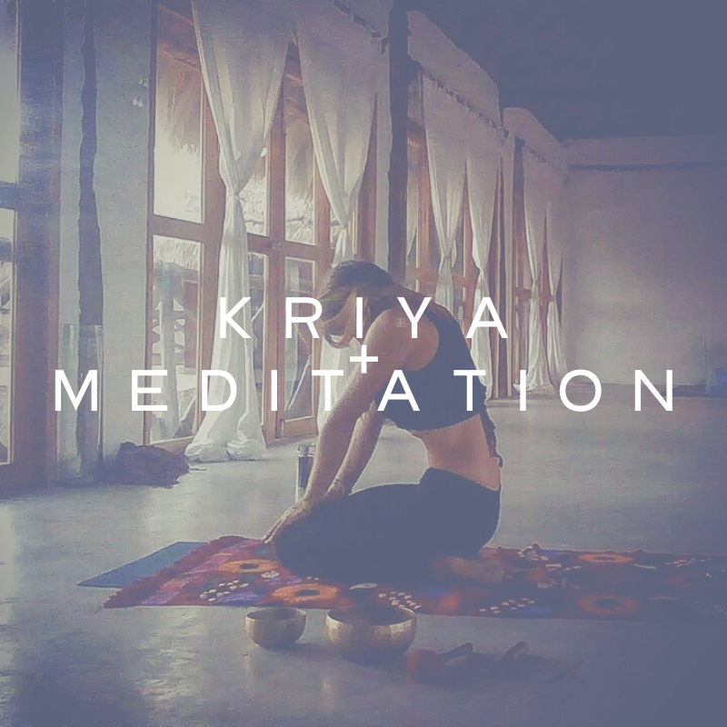 KRIYA. + MEDITATION