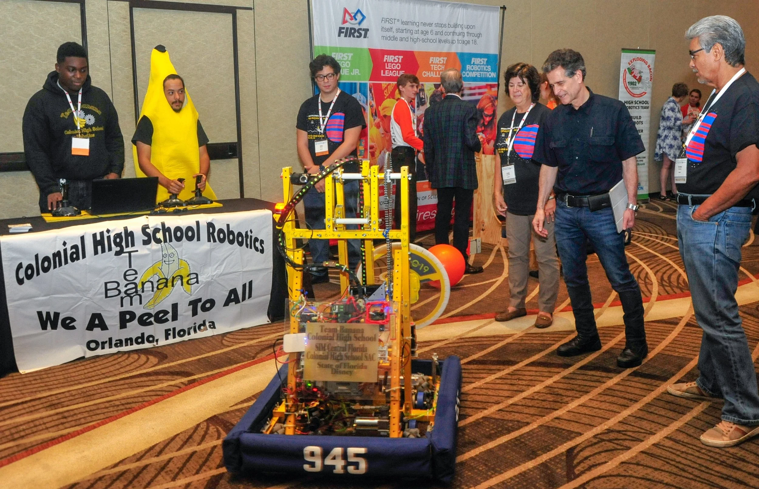 Robotics demonstrations from local high school and middle school STEM students were just some of the futuristic components of SIM Connect Live from May 15-17, 2019 in Orlando.