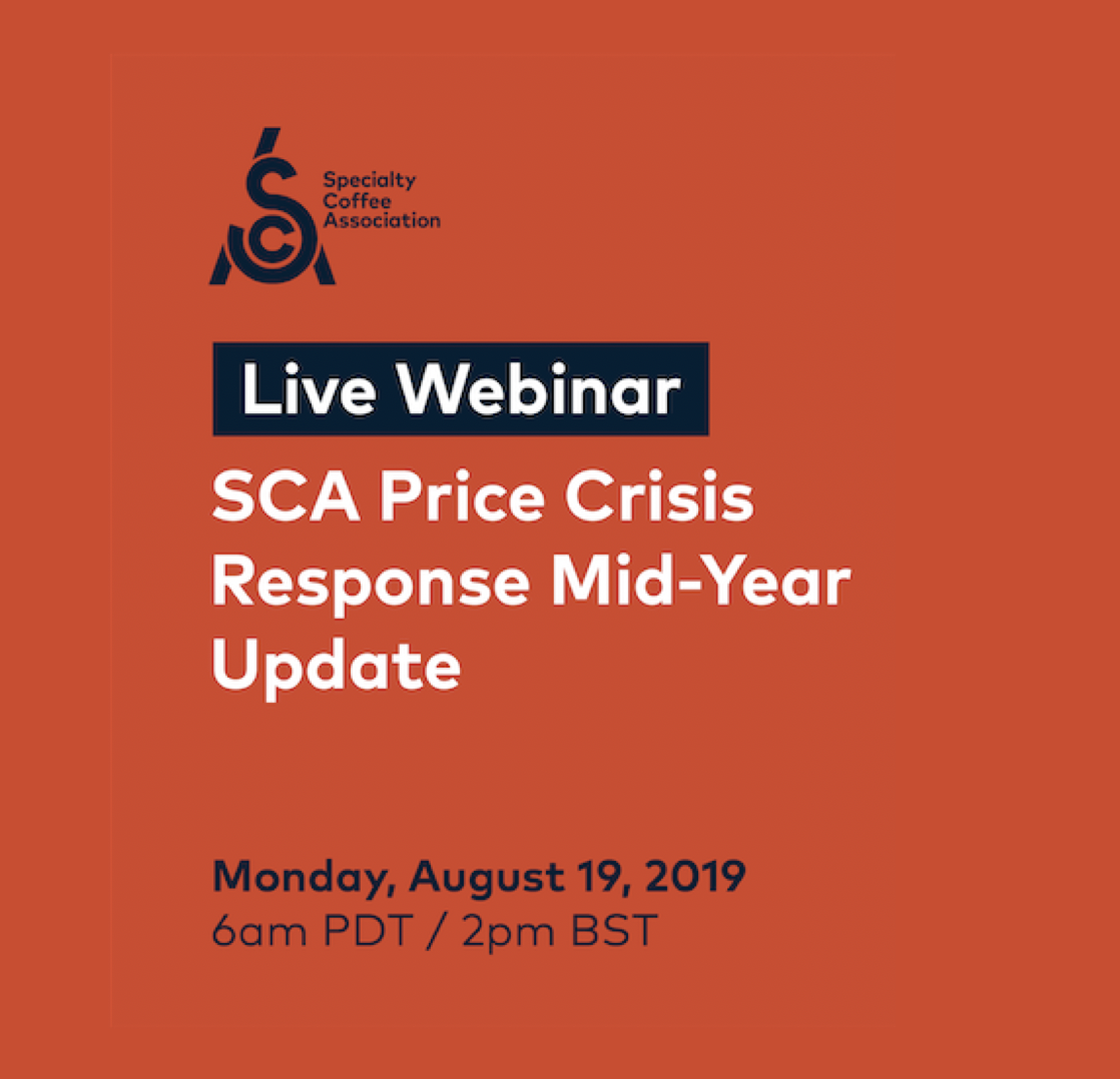 Coffee Price Crisis Webinar: Mid-Year Update on the SCA’s Response