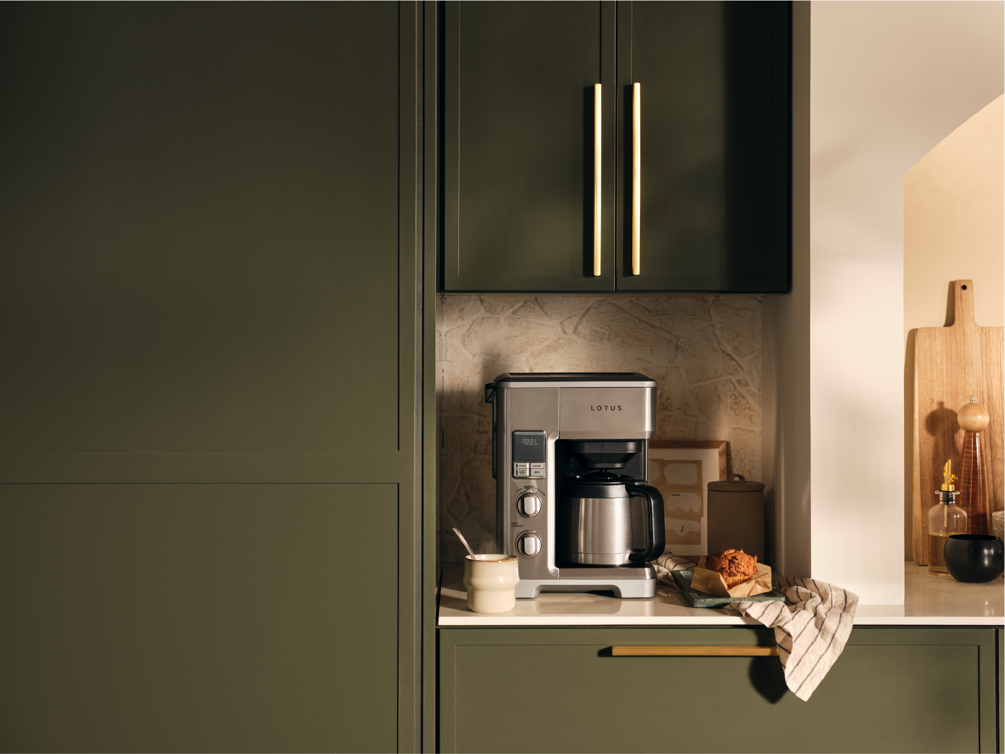 Lotus Professional Series The Top Drip™ Coffee Maker with Grounds Scale