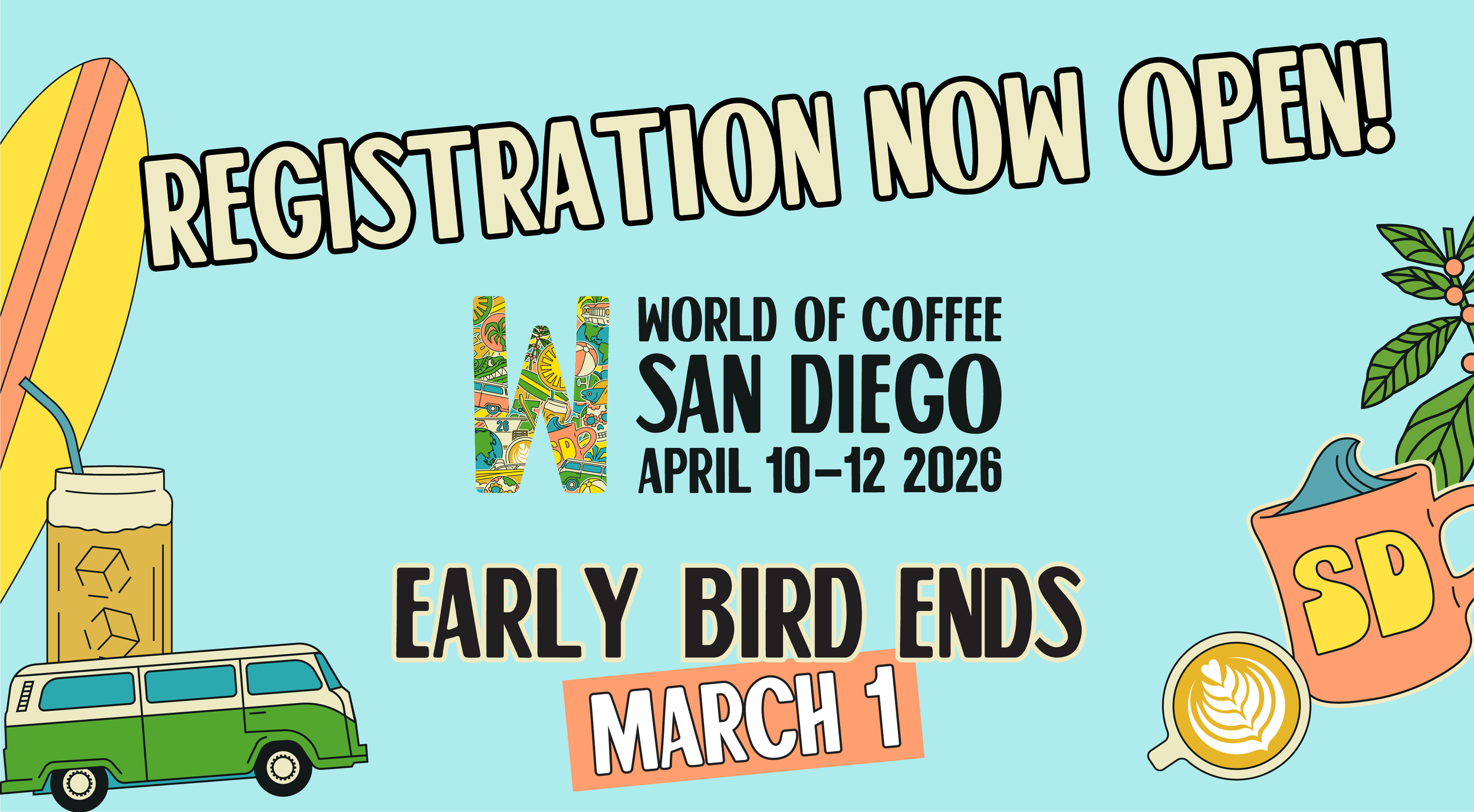 Registration Now Open for World of Coffee San Diego 2026