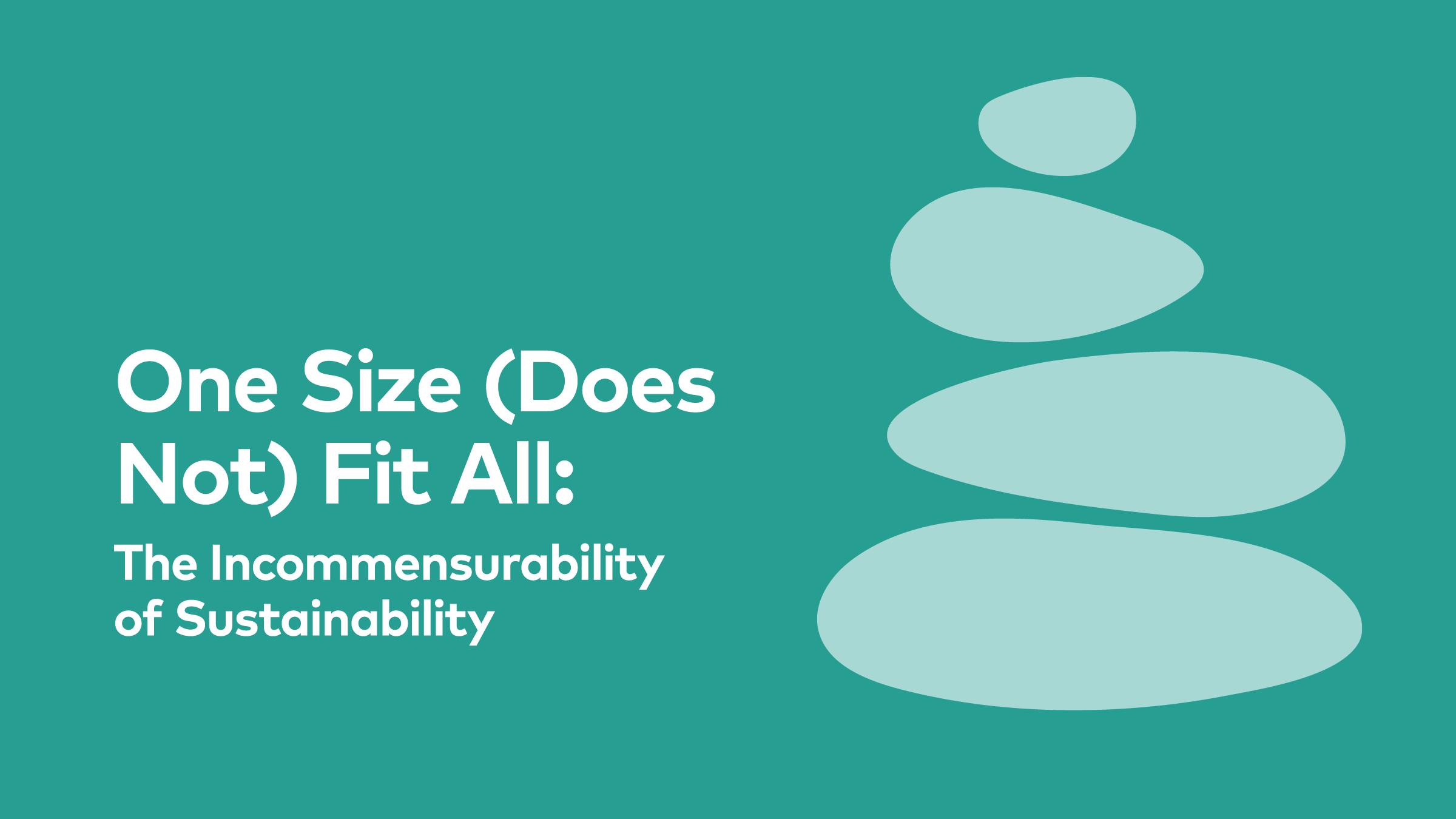 One Size (Does Not) Fit All: The Incommensurability of