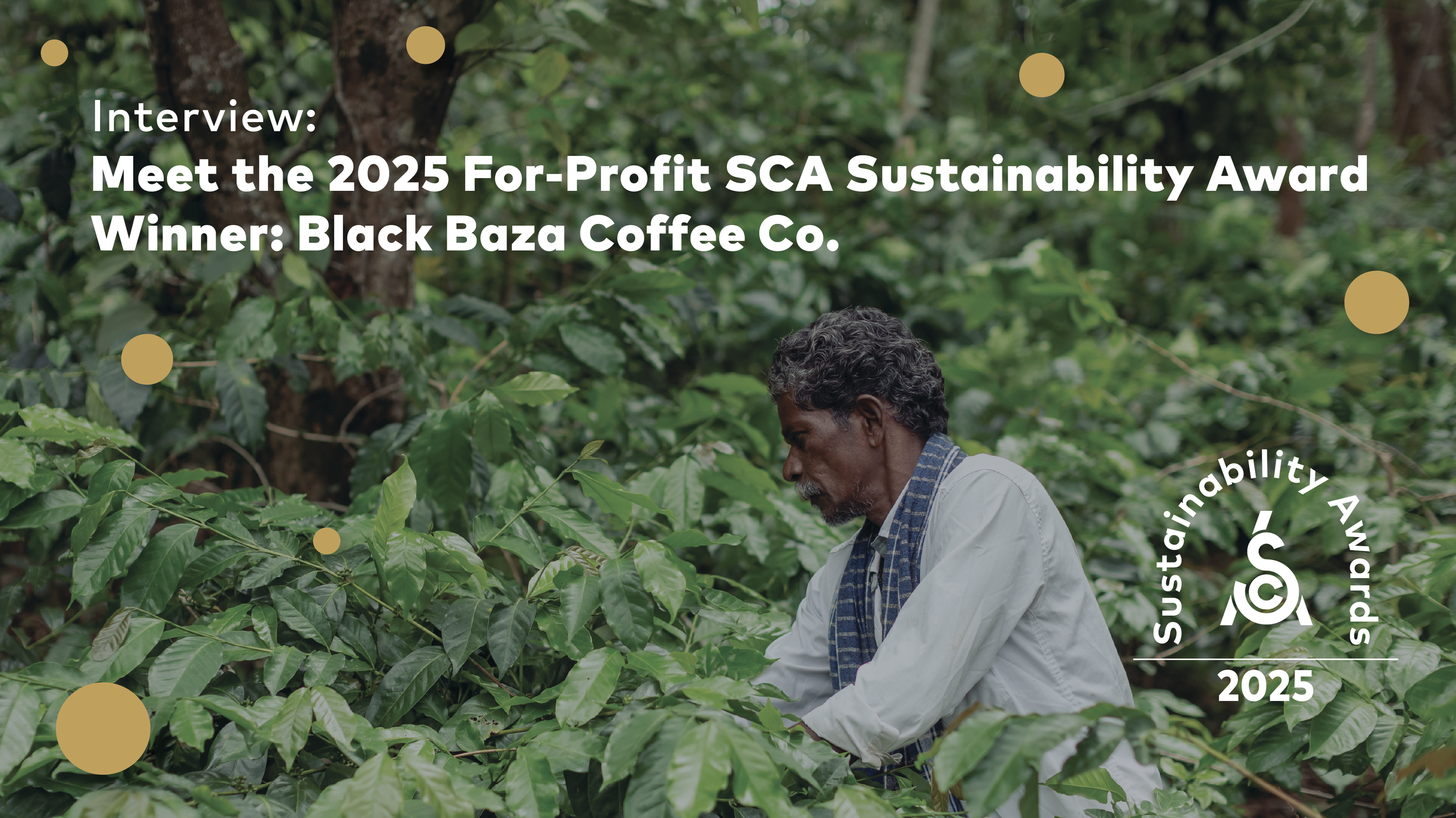 Meet the 2025 For-Profit SCA Sustainability Award Winner: Black Baza Coffee Co.