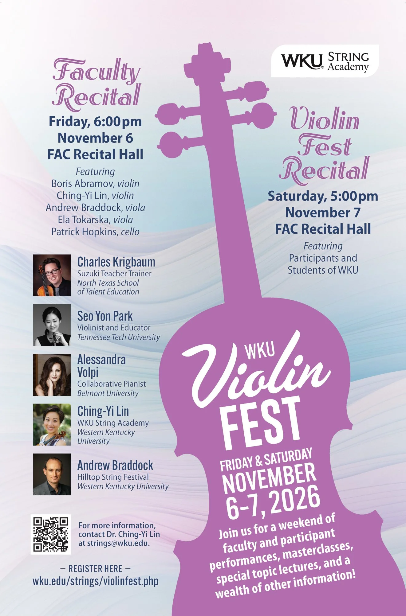 WKU Violinfest Faculty Recital