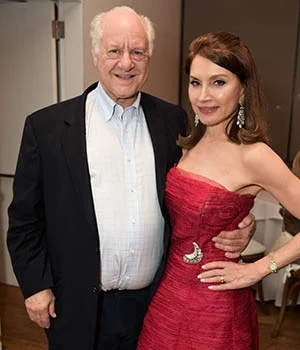 Dr. Steven Schutzer and Jean Shafiroff. (Photo: Rob Rich/SocietyAllure.com)