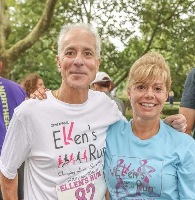 President of Stony Brook Southampton Hospital Steven Berstein, Yvonne Persico. Photo credit: Barbara Lassen