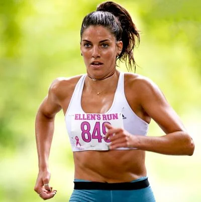 Paige Duca didn’t veer off the course this time. She won among the women at Ellen’s Run and placed fourth over all in 17 minutes and 18 seconds. Photo credit: Craig Macnaughton