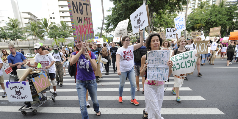 January 20 Anti-Trump March