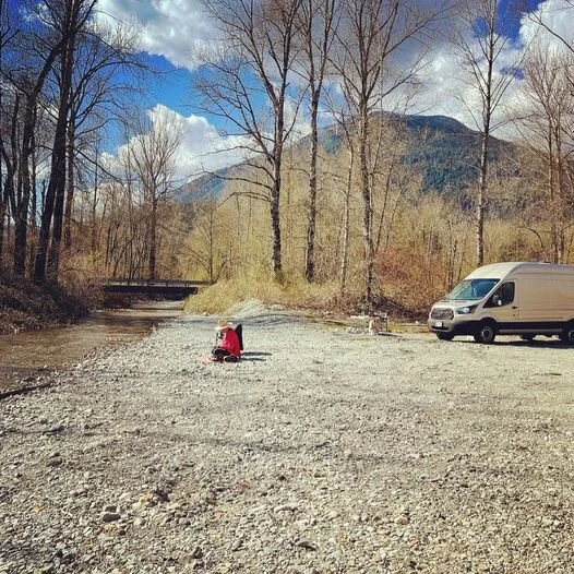 Boon docking in Deroche BC.