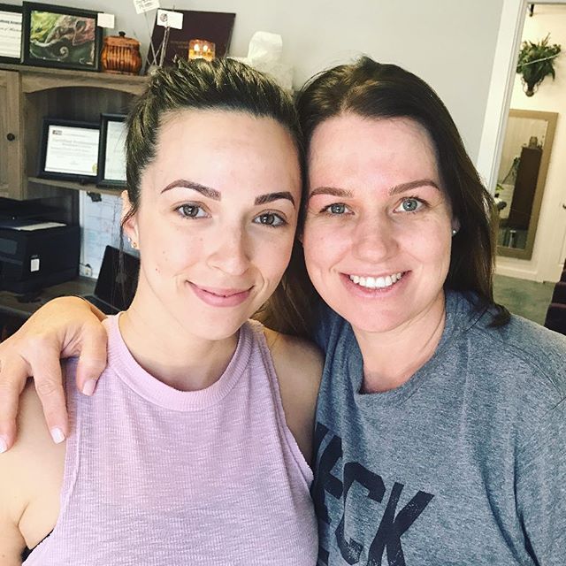 Just a couple of gorgeous clients and their new MIL/DIL brows!