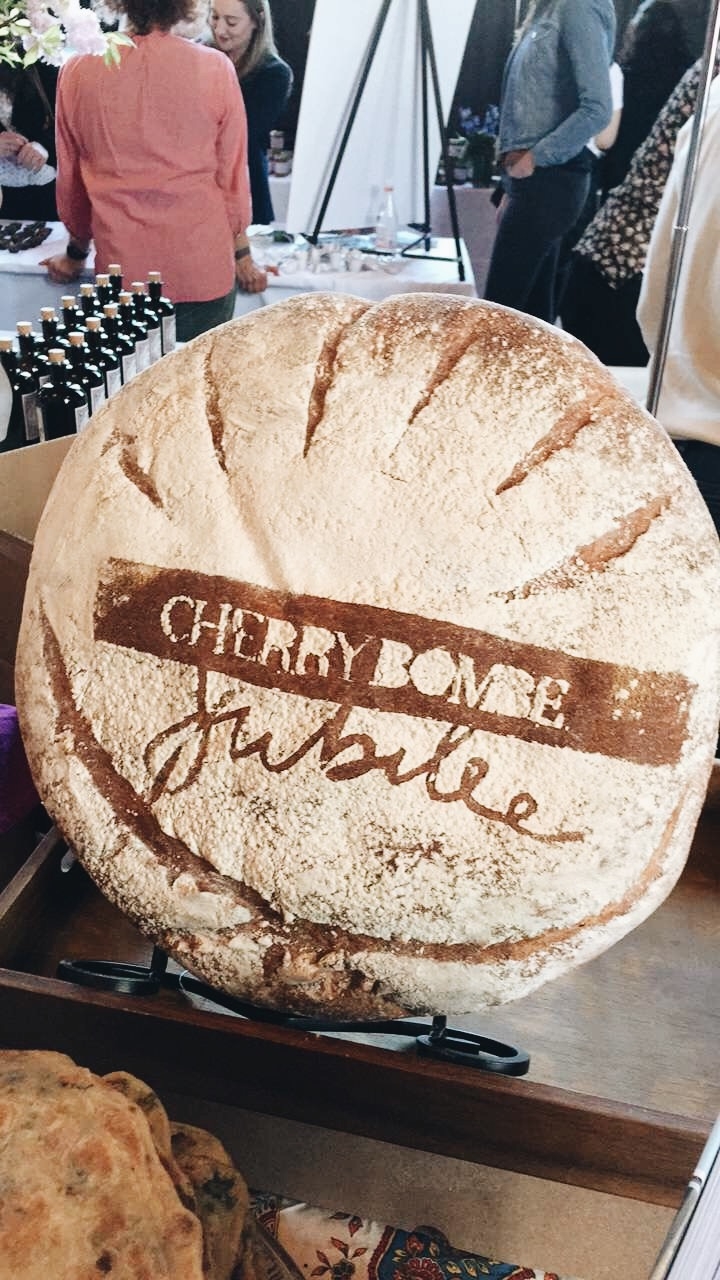 Sourdough loaf from the Hot Bread Kitchen booth