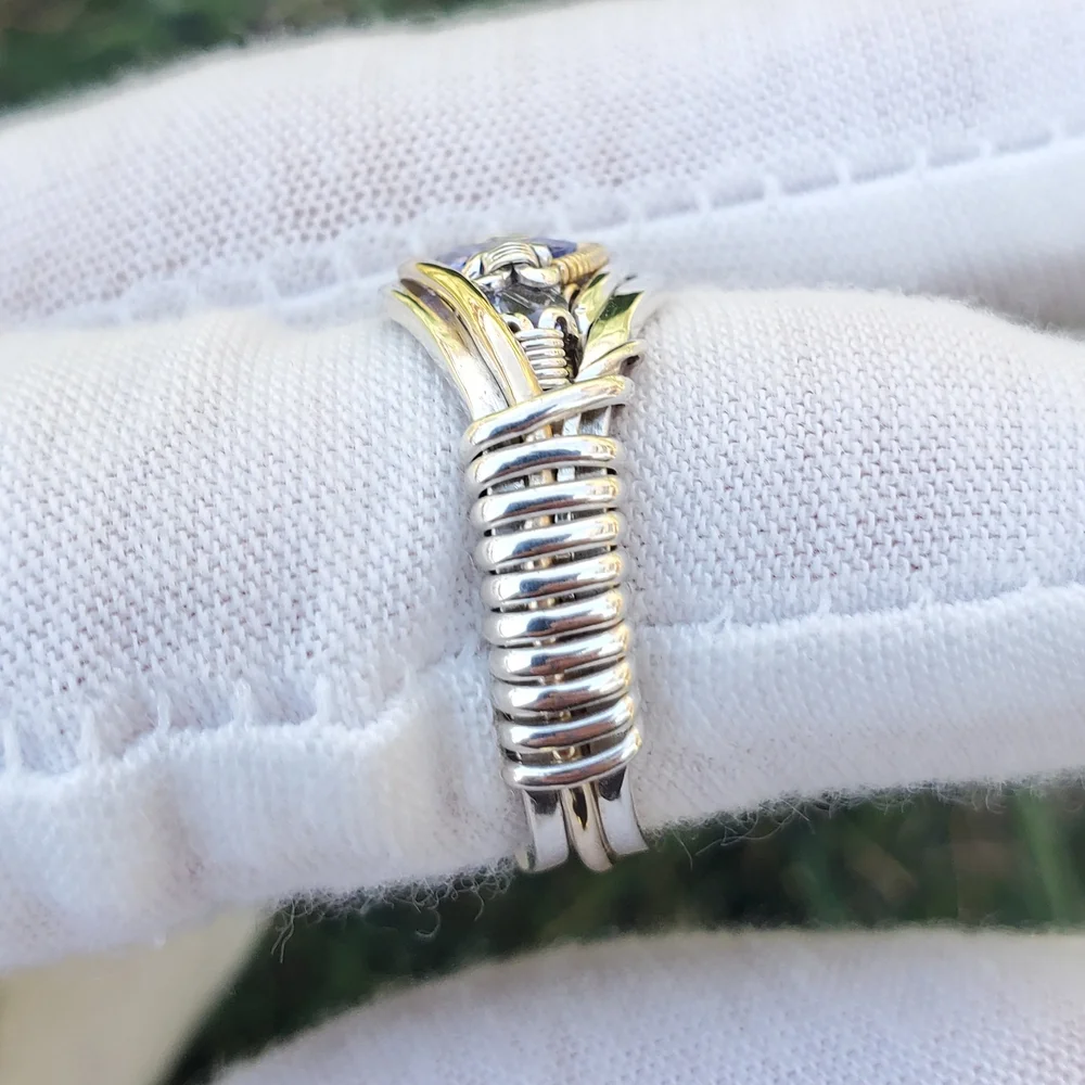 Ringring ページ Tanzanite Ring Size 7 — Miles McDonald - The Art of Wire