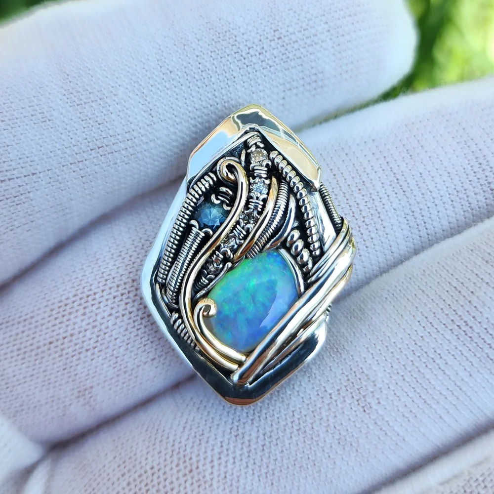 Australian Opal, Diamonds, Australian Sapphire — Miles McDonald