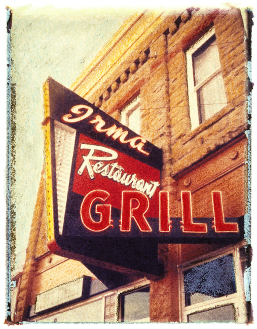 Irma Grill, photographed in Wyoming