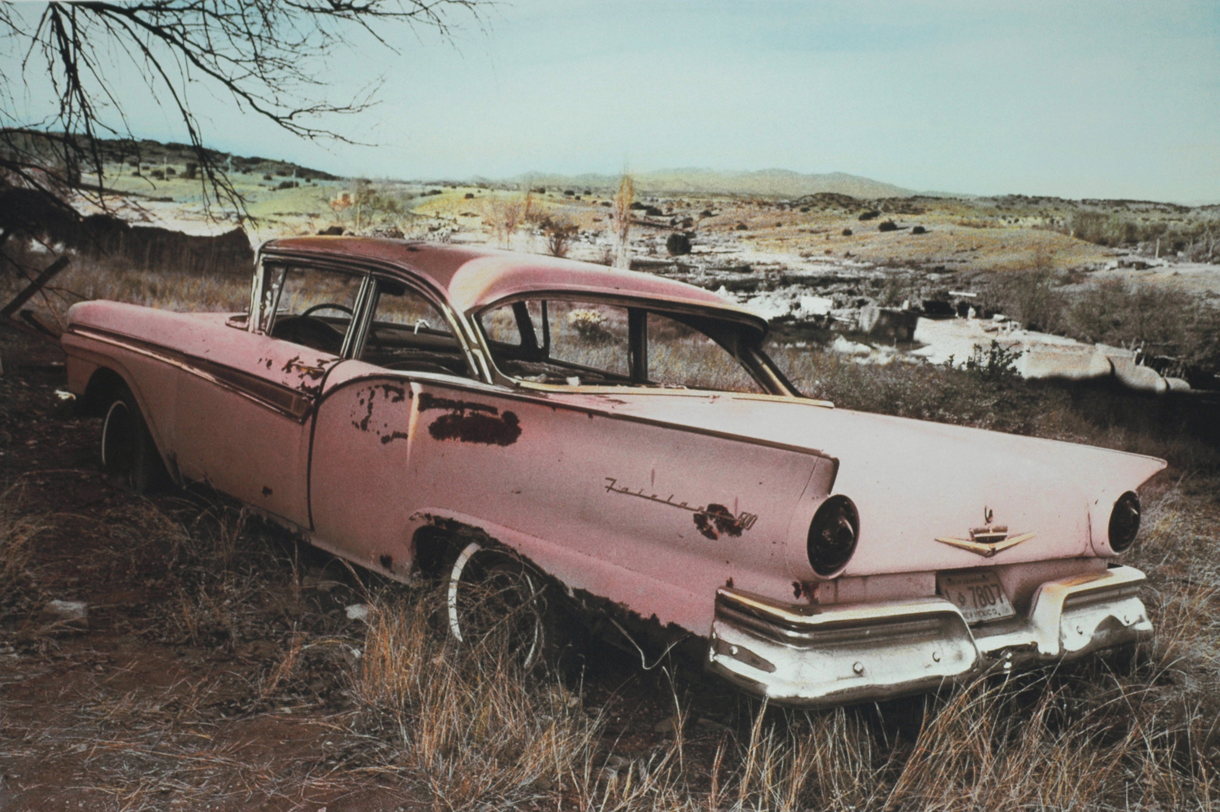 Pink Ford, Photographed in New Mexico 