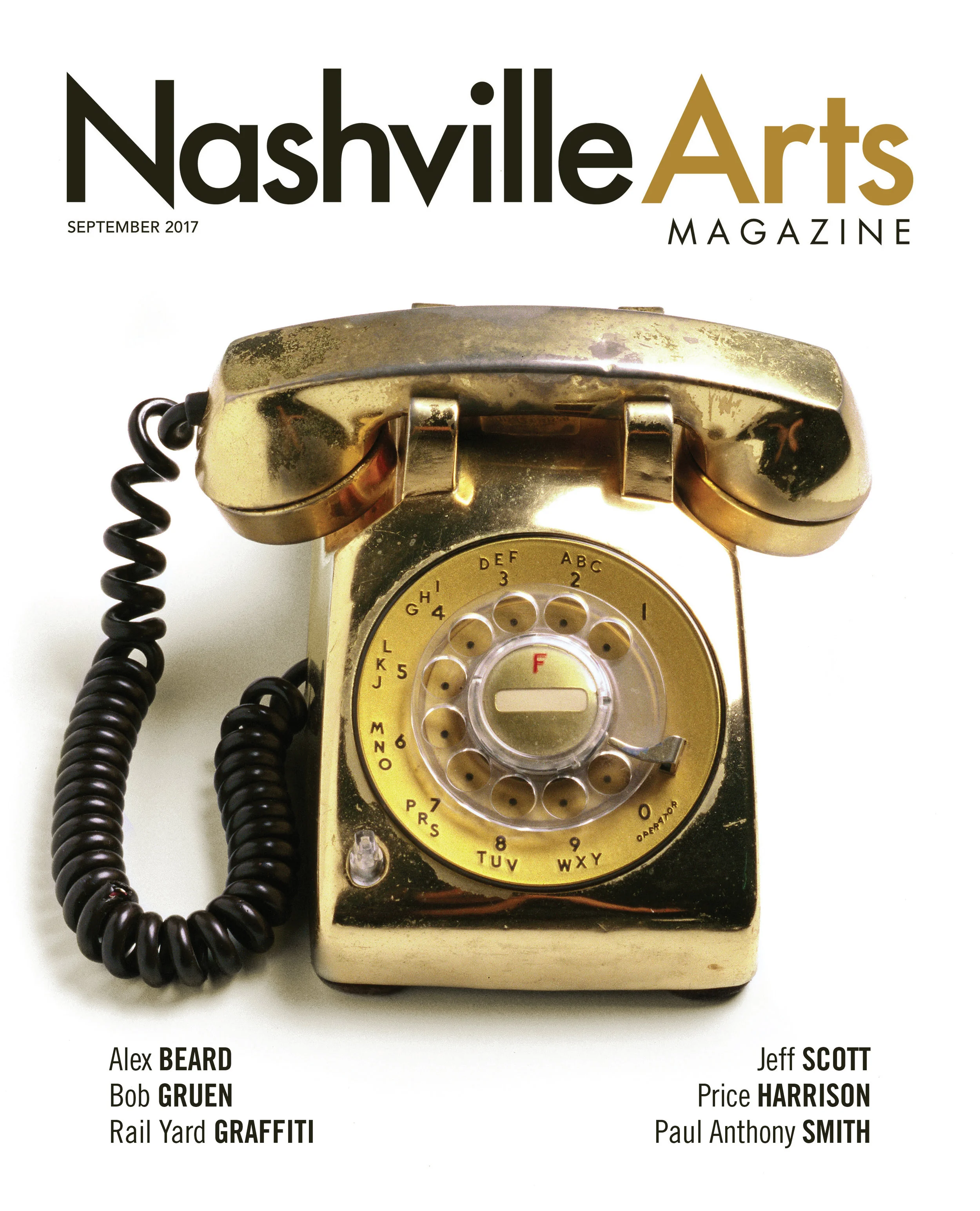 Nashville Arts September Cover