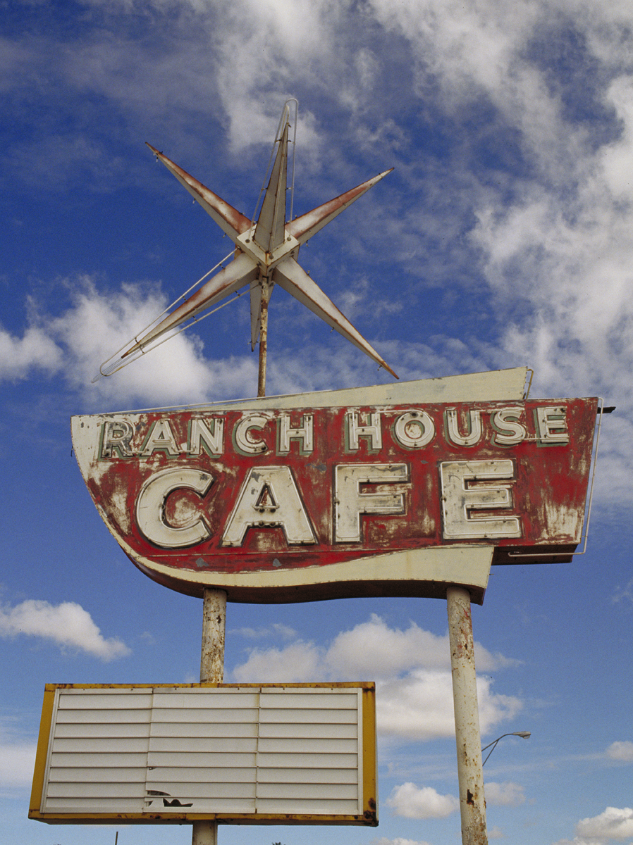 Ranch House Cafe, photographed in New Mexico 