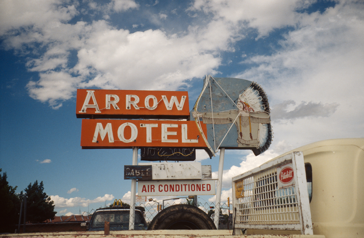 Arrow Motel, photographed in New Mexico 