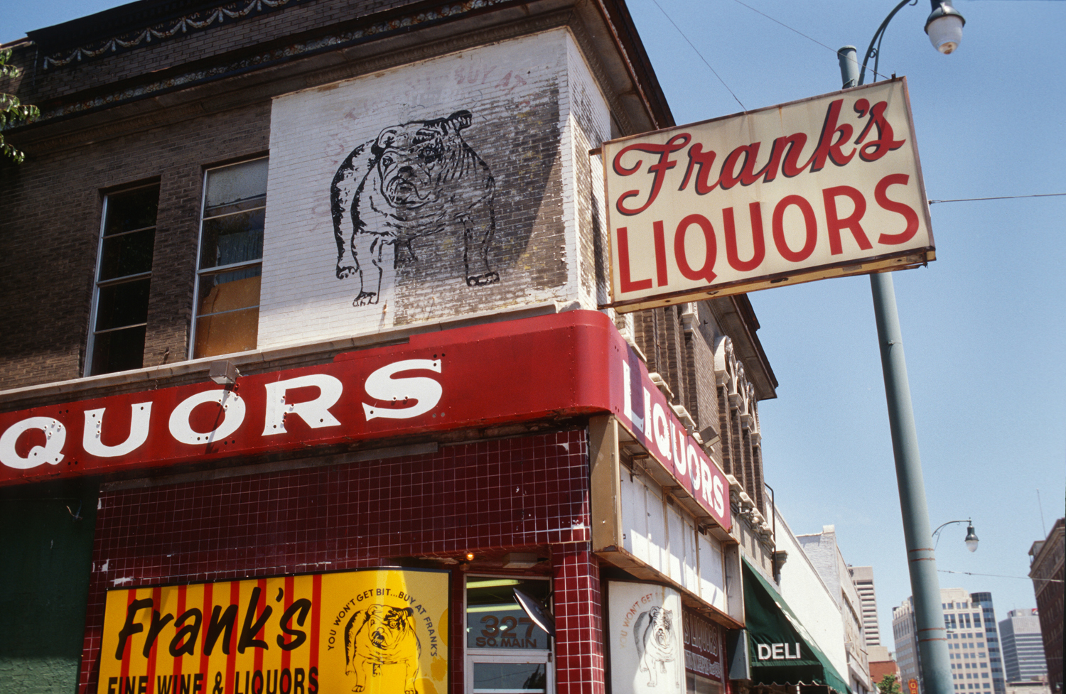Frank's Liquor, photographed in Memphis, TN 