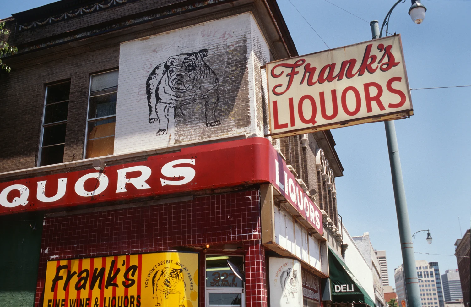 Frank's Liquor, photographed in Memphis, TN