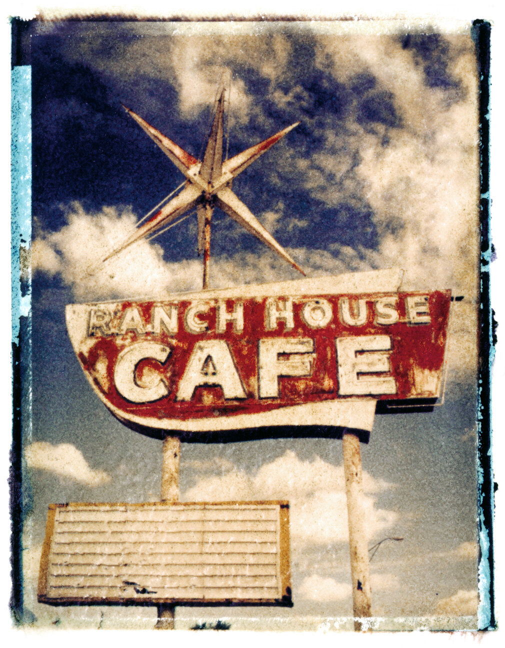 Ranch House Cafe, photographed in Vaughn, New Mexico