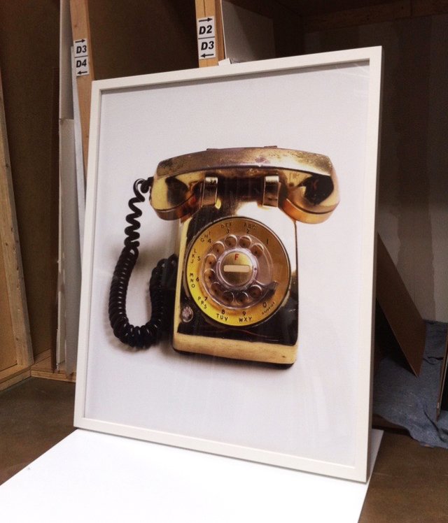 Elvis's Gold Bedside Telephone, 2003