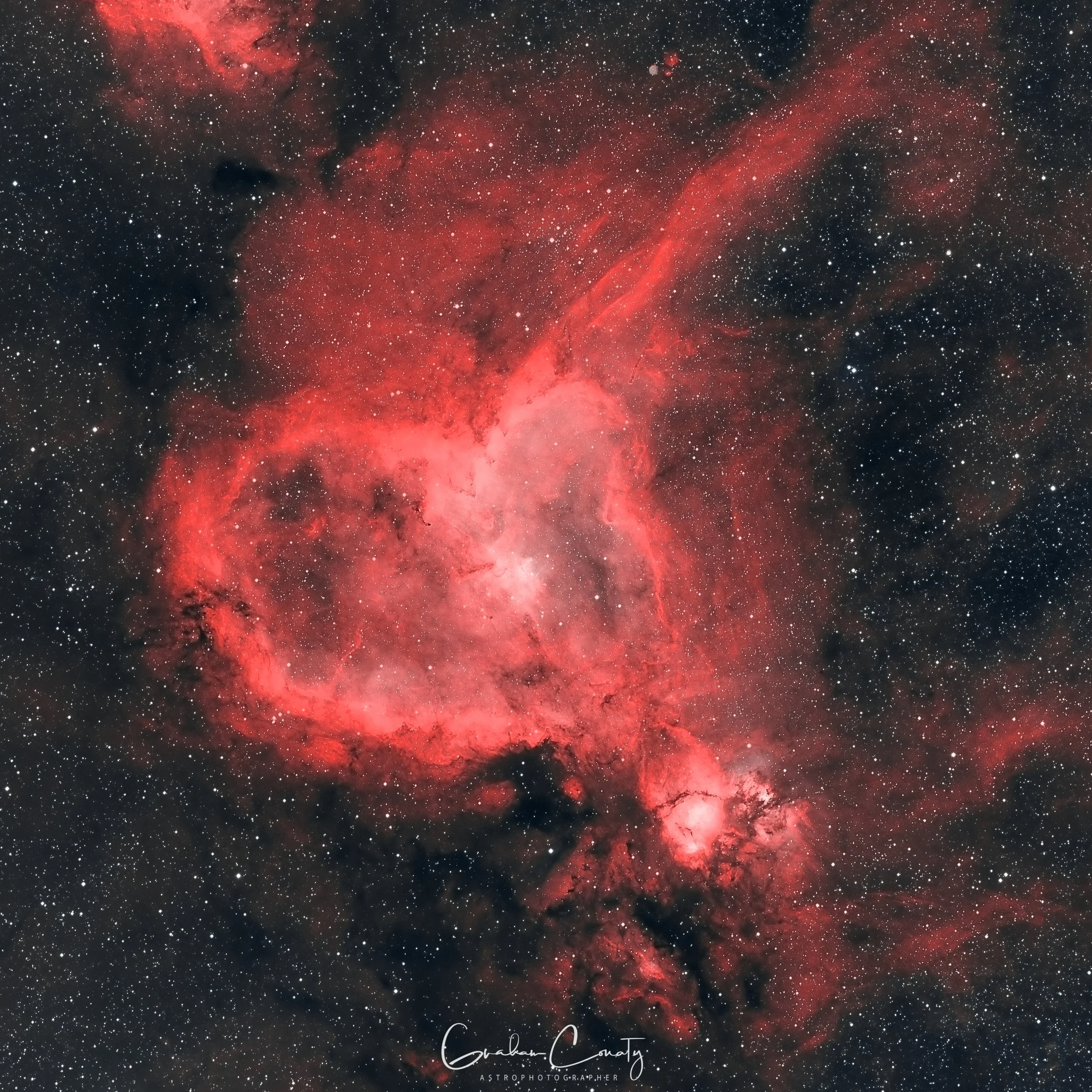 IC1805 - HEART NEBULA (HOO) (Copy)