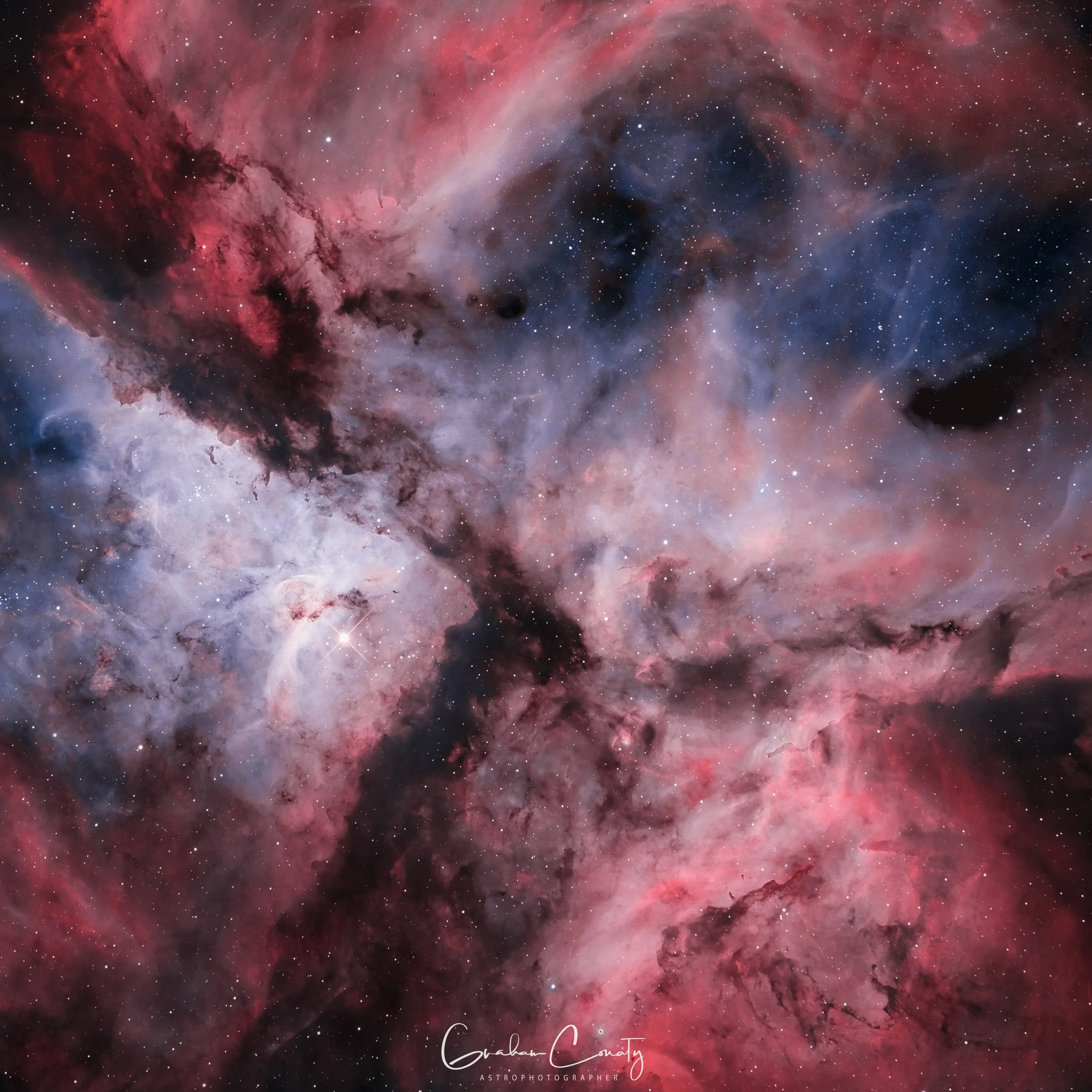 NGC3372 - CARINA NEBULA (HOO) (Copy)