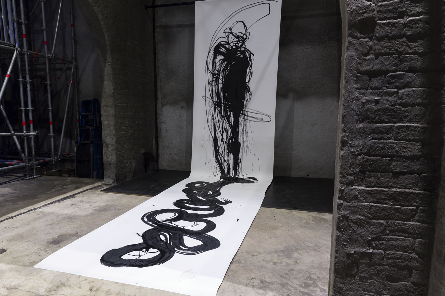  Kellie O'Dempsey and Michael Dick, installation view of  Under Arena  2015. Photographer Emma Wright 